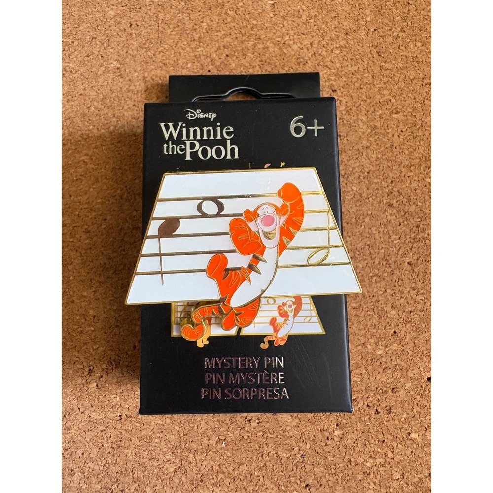 Loungefly Disney Winnie the Pooh Music Notes Pin - Tigger